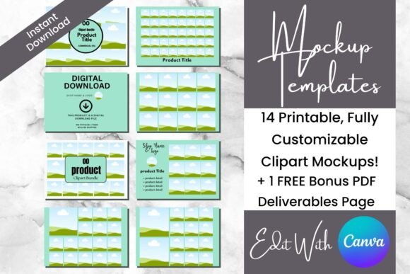 Clipart Mockups: Your New Etsy Listing Secret