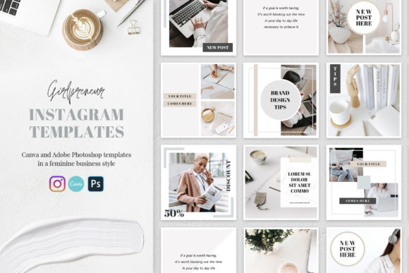 Effortless Branding with Business Canva Instagram Templates