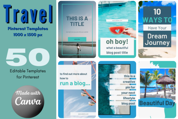 Elevate Your Pins: A Guide to Travel Pinterest Templates