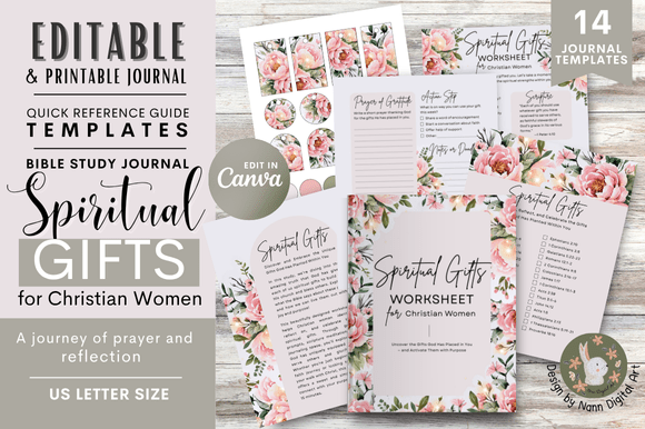 Nurturing Faith with Bible Study & Prayer Journal Templates
