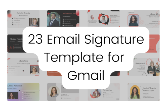 Transform Your Inbox: Editable Gmail Signature Templates